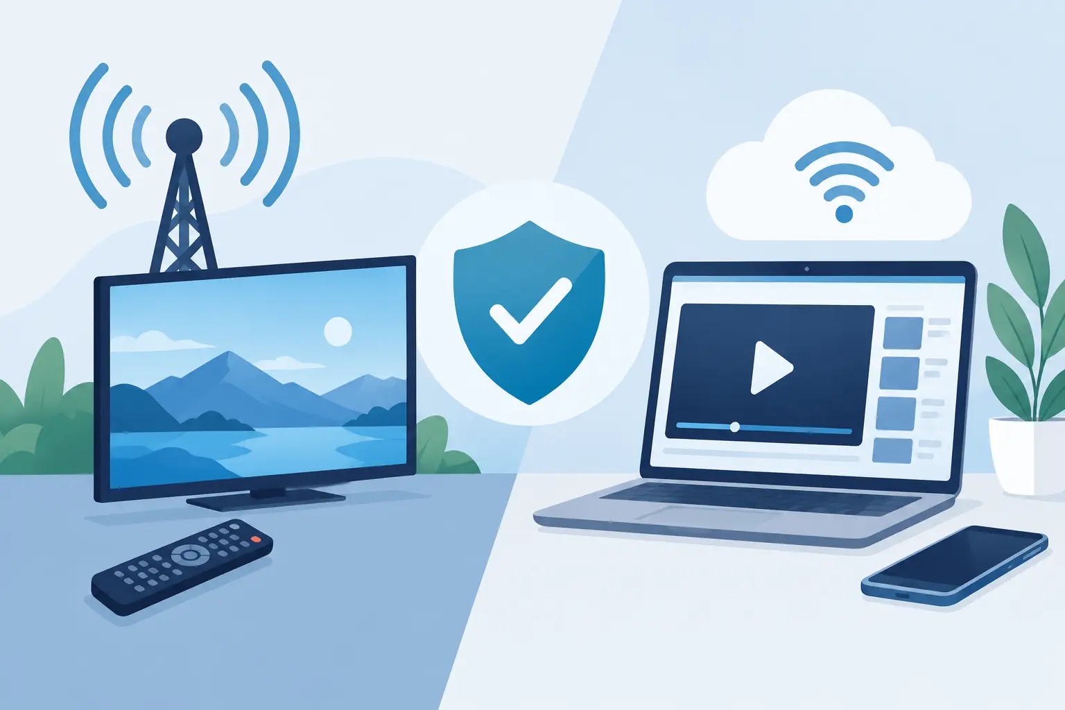 Broadcast License Versus Online License Explained