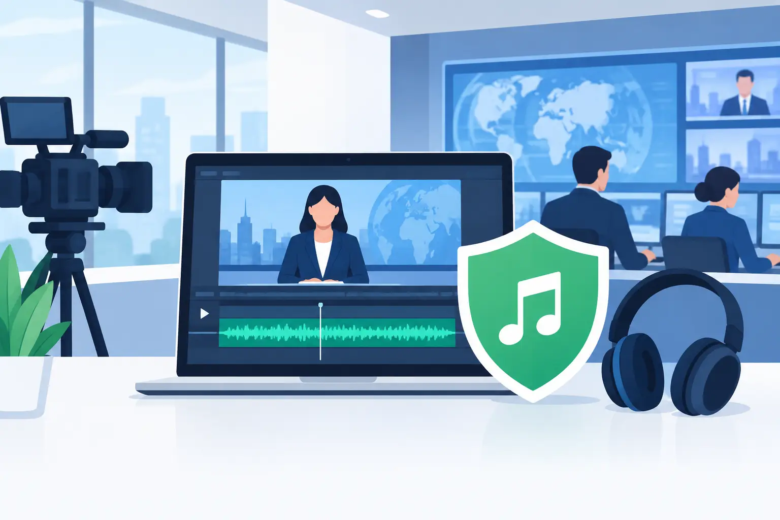 Content ID Safe Music for YouTube News Teams